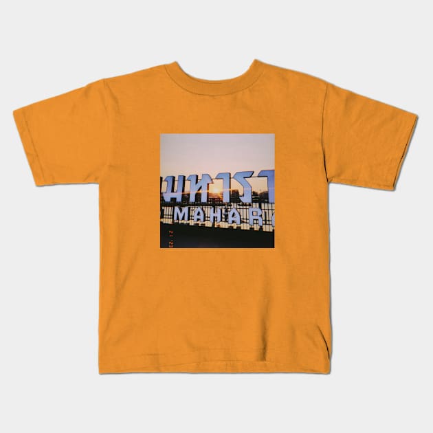 BANGKOK sunset Kids T-Shirt by AA-ROM